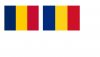 Tšadin ja Romanian liput.jpg